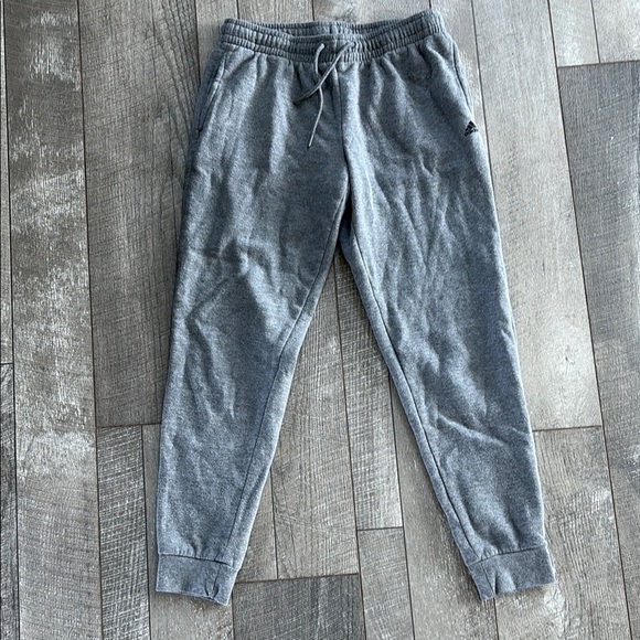 Adidas Golf Size Small Grey Athletic High-Waisted Jogger Sweatpants - Picture 3 of 5